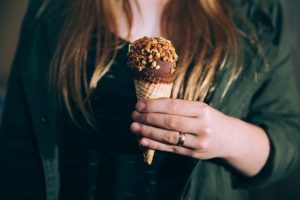 Eating Ice cream